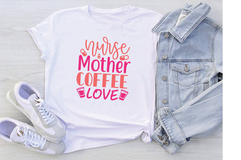 Nurse Mother Coffee Lover SVG SVG Creativeart88 