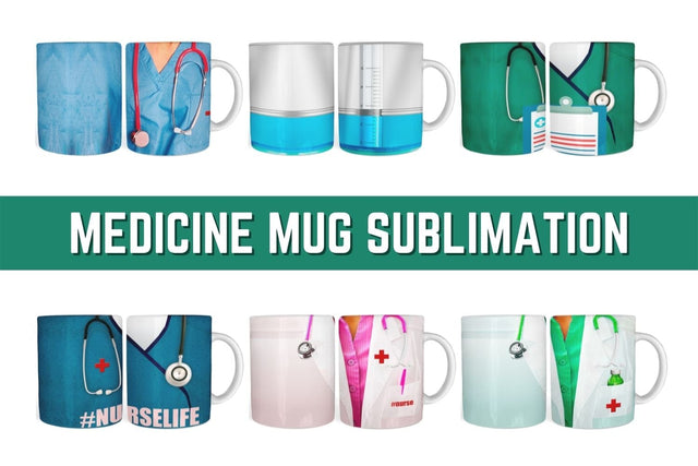 Nurse Mug Sublimation Sublimation SvgOcean 