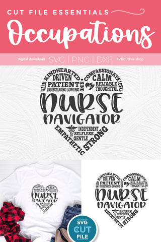 Nurse navigator svg, nurse appreciation svg subway art SVG SVG Cut File 