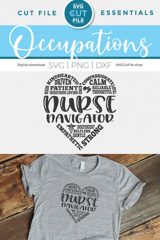 Nurse navigator svg, nurse appreciation svg subway art SVG SVG Cut File 