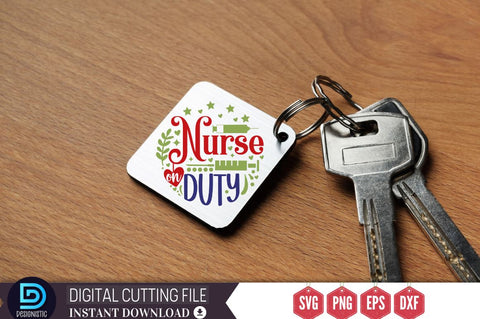 Nurse on duty SVG SVG DESIGNISTIC 