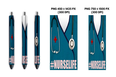 Nurse Pen Sublimation Sublimation SvgOcean 