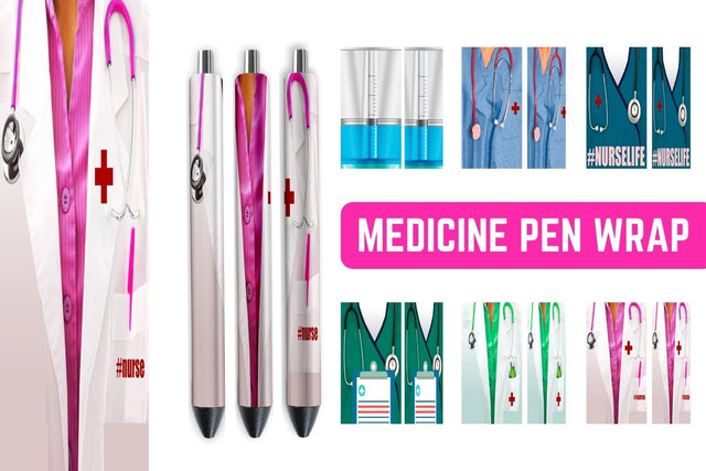 Nurse Pen Sublimation Sublimation SvgOcean 