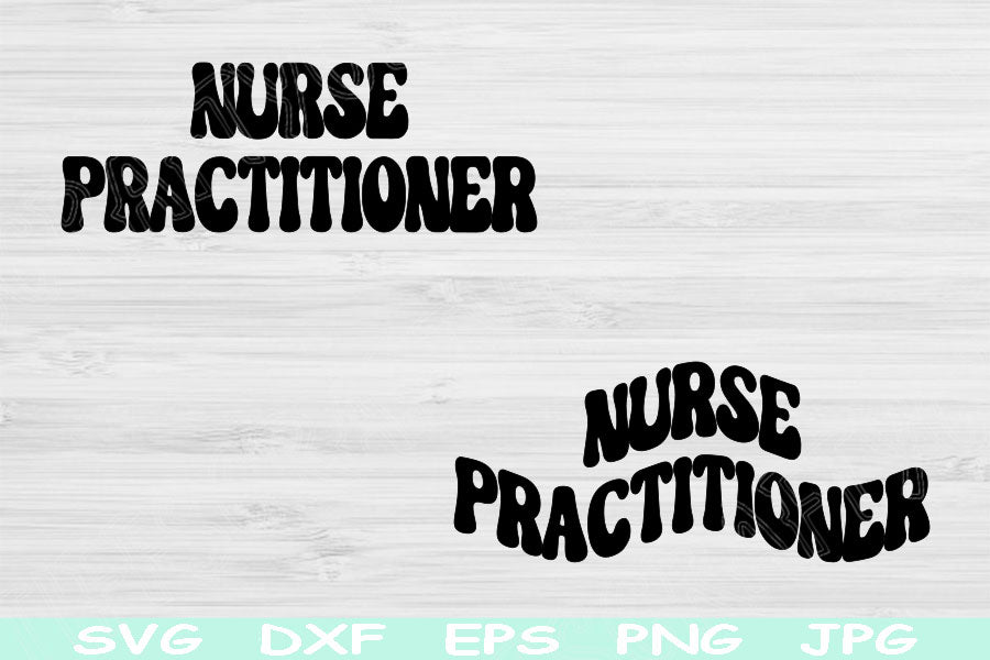 Nurse practitioner svg bundle - So Fontsy