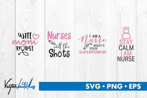 Nurse quote bundle svg SVG vectorbundles 
