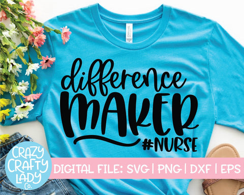 Nurse Quote SVG Cut File Bundle SVG Crazy Crafty Lady Co. 