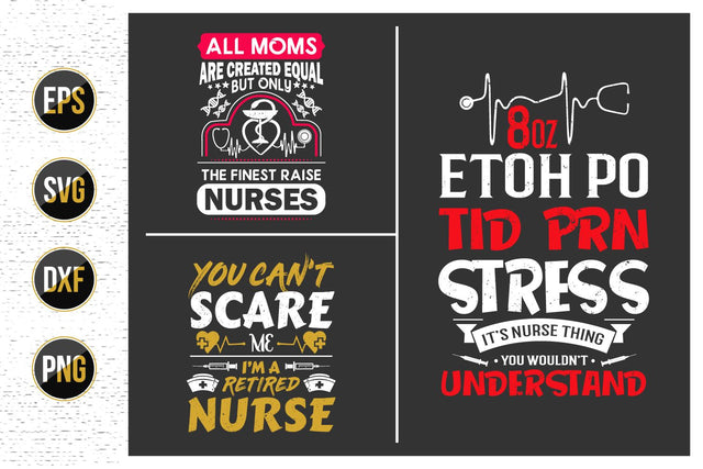 Nurse quotes svg bundle. SVG uniquesvg99 