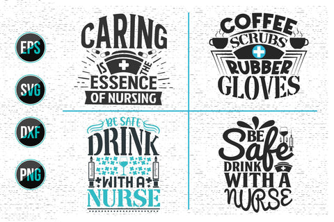 Nurse Quotes SVG Design Bundle. SVG uniquesvg99 
