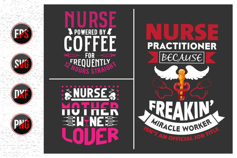 Nurse Quotes SVG Design Bundle. SVG uniquesvg99 