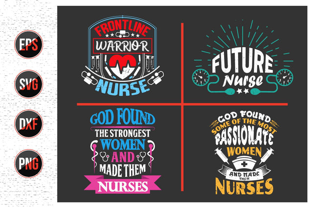 Nurse Quotes SVG Design Bundle. SVG uniquesvg99 