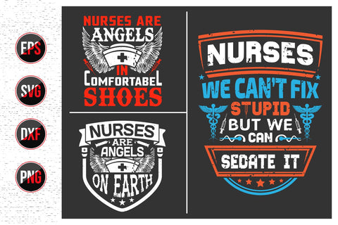 Nurse Quotes SVG Design Bundle. SVG uniquesvg99 