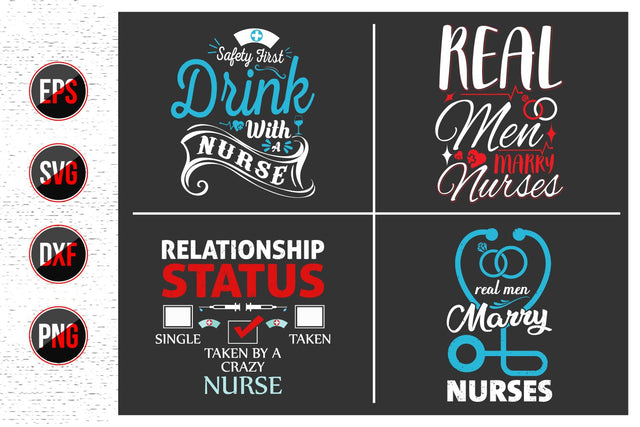 Nurse Quotes SVG Design Bundle. SVG uniquesvg99 
