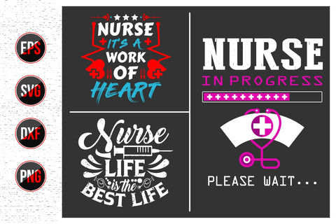 Nurse Quotes SVG Design Bundle. SVG uniquesvg99 