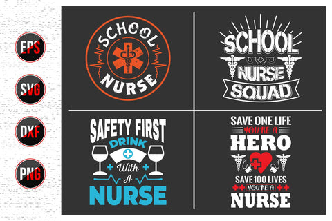 Nurse Quotes SVG Design Bundle. SVG uniquesvg99 
