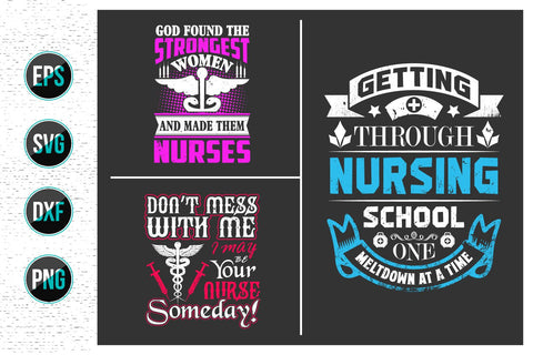 Nurse Quotes SVG Design Bundle. SVG uniquesvg99 