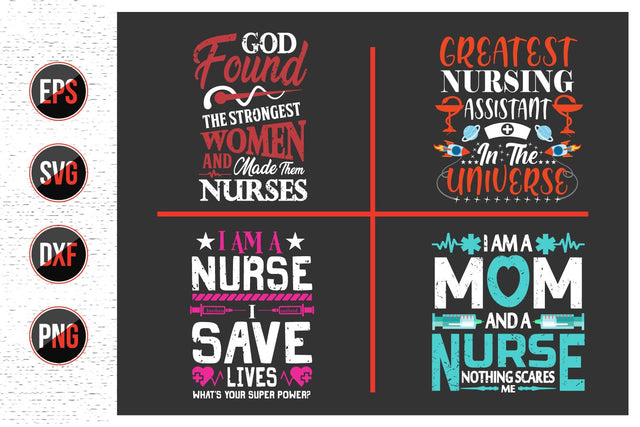 Nurse Quotes SVG Design Bundle. SVG uniquesvg99 