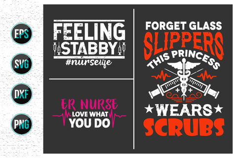 Nurse Quotes SVG Design Bundle. SVG uniquesvg99 