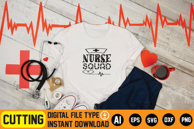 Nurse Squad SVG CraftlabSvg29 