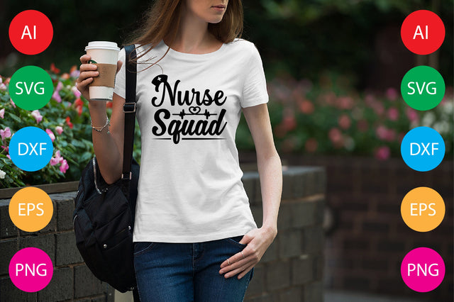 Nurse Squad SVG CraftlabSvg29 