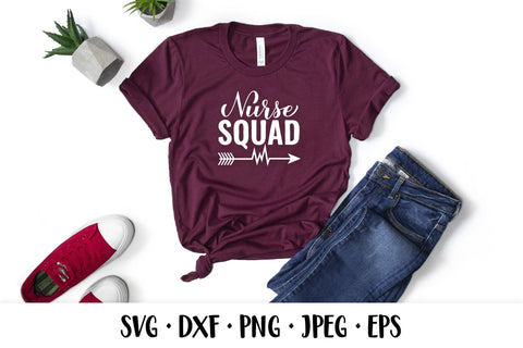 Nurse squad SVG. Nurse quote. Gift for nurses SVG LaBelezoka 