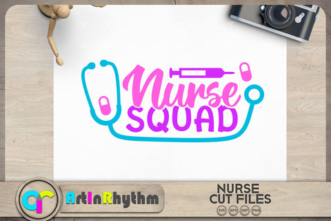 Nurse squad SVG SVG Artinrhythm shop 