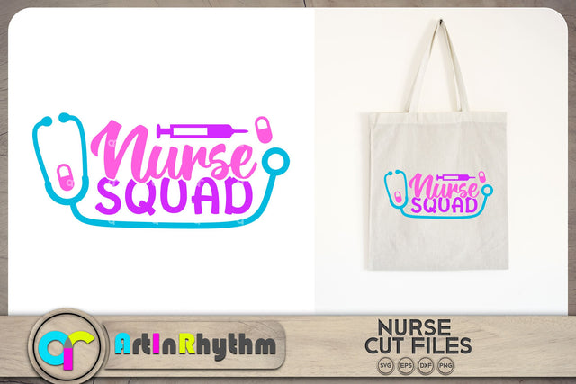Nurse squad SVG SVG Artinrhythm shop 