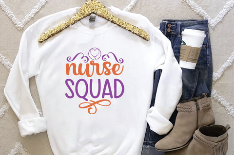 Nurse Squad SVG SVG Creativeart88 