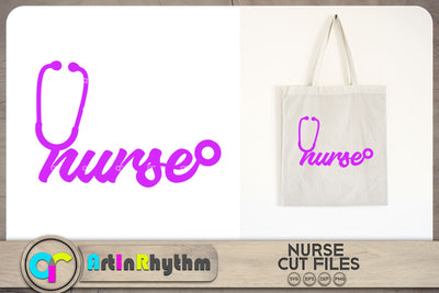 Nurse stethoscope SVG SVG Artinrhythm shop 