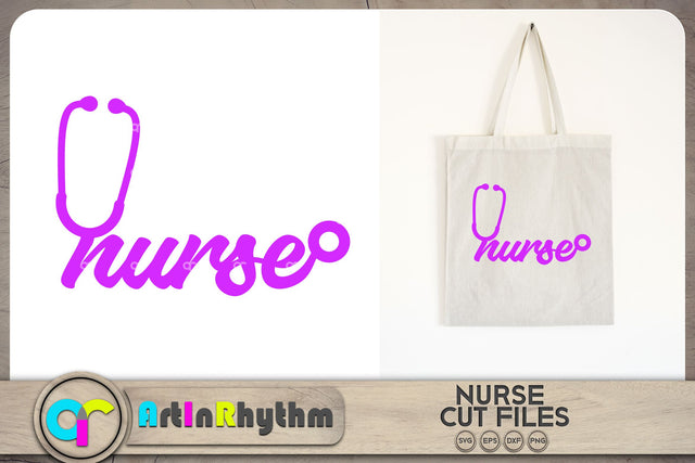 Nurse stethoscope SVG SVG Artinrhythm shop 