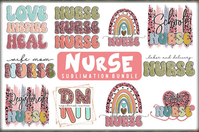 Nurse Sublimation Bundle Sublimation Jagonath Roy 