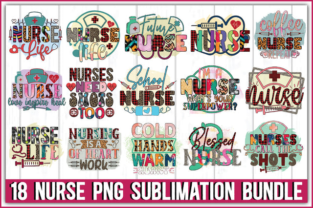 Nurse Sublimation Bundle SVG Ariyan 