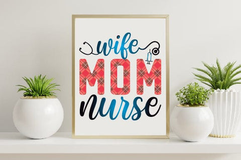 Nurse Sublimation Design Png, Nurse Png,Nurse Life Png, Nurse Png, Nurse Png Files for Cricut, Nurse Png Files, Nursing Png, Flower png SVG SH_Tee store 