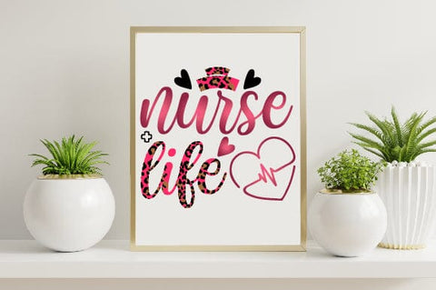 Nurse Sublimation Design Png, Nurse Png,Nurse Life Png, Nurse Png, Nurse Png Files for Cricut, Nurse Png Files, Nursing Png, Flower png SVG SH_Tee store 