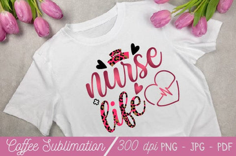 Nurse Sublimation Designs Bundles, Png, Nurse Png,Nurse Life Png, Nurse Png, Nurse Png Files for Cricut, Nurse Png Files, Nursing Png, Flower png SVG SH_Tee store 