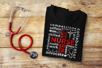 Nurse Subway Art SVG Designed by Geeks 