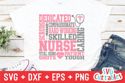Nurse Subway Art SVG Svg Cuttables 