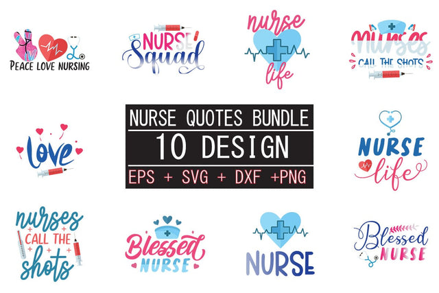 Nurse SVG bundle 10 design SVG svgteam 