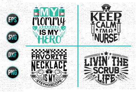 Nurse svg bundle, Nurses quotes svg bundle. SVG uniquesvg99 