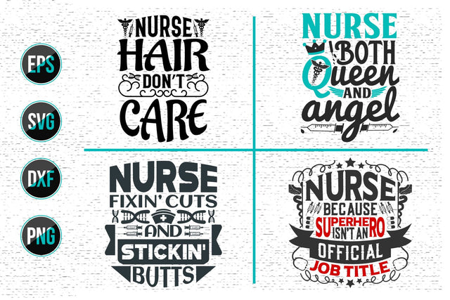 Nurse svg bundle, Nurses quotes svg bundle. SVG uniquesvg99 