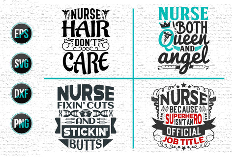 Nurse svg bundle, Nurses quotes svg bundle. SVG uniquesvg99 