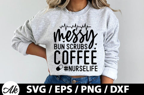 Nurse SVG Bundle SVG akazaddesign 