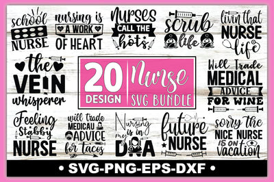 Nurse SVG Bundle SVG Ariyan 