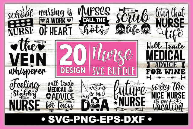 Nurse SVG Bundle SVG Ariyan 