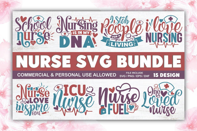 Nurse SVG Bundle SVG Ariyan 