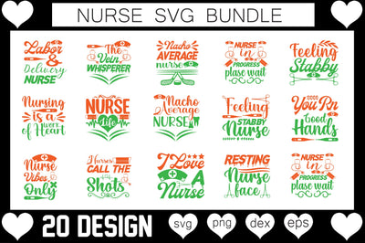 Nurse SVG Bundle SVG CraftlabSvg29 