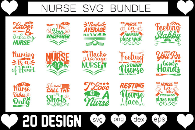 Nurse SVG Bundle SVG CraftlabSvg29 