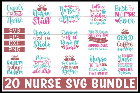 Nurse SVG Bundle SVG md faruk hossain 