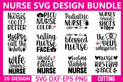 Nurse Svg Bundle SVG md faruk hossain 