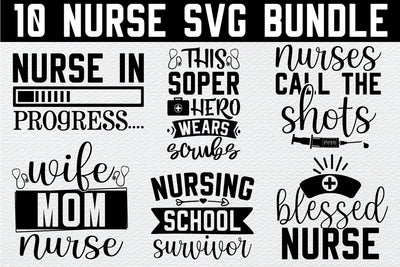 Nurse svg bundle SVG md faruk hossain 