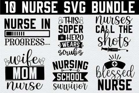 Nurse svg bundle SVG md faruk hossain 